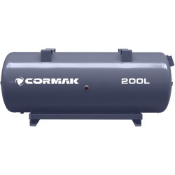 Sprężarka śrubowa na zbiorniku poziomym 200L - LUFT 700 VSD+PM 5,5kW 400V - 650 L/min