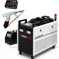 Compact Laser Welding Machine 2000W CORMAK WL2000 3-in-1 - 