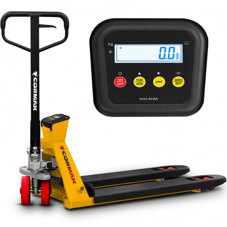Transpallet con bilancia elettronica CORMAK SP2000E (portata 2000kg)