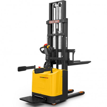 Elektrischer Hochhubwagen mit Fahrerplattform CORMAK Q15E30RO 1500kg 3000mm