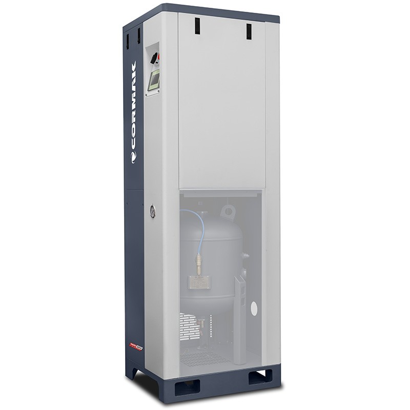 Sprężarka śrubowa CORMAK LUFT 1000 VSD+PM SMART - 10 BAR - 950 L/min. 7,5kW - nie wymaga rejestracji w UDT | Producent CORMAK