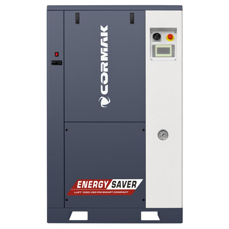 Sprężarka śrubowa z osuszaczem - LUFT 1000 VSD+PM COMPACT SMART 7,5kW - 950 L/min - nie wymaga rejestracji w UDT | Producent