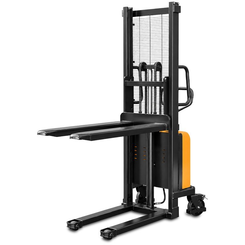 Półelektryczny masztowy wózek paletowy B1516 (udźwig 1500 kg, podnoszenie 1600 mm) | Producent CORMAK