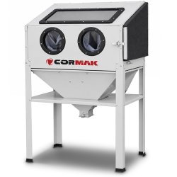 Piaskarka kabinowa 220 L - boczne otwarcie KDP200 | Producent CORMAK