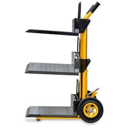 Wózek transportowy z platformą WLTA (udźwig 200 kg, podnoszenie 900 mm) | Producent CORMAK