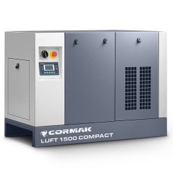 Sprężarka śrubowa z osuszaczem - LUFT 1500 COMPACT 11kW - 1580 L/min | Producent CORMAK
