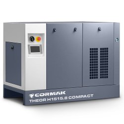 Kompresor wysokociśnieniowy sprężarka śrubowa 15kW - 15,8 bar COMPACT z osuszaczem do wycinarek laserowych FIBER | Producent COR