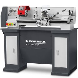Tokarka uniwersalna konwencjonalna CORMAK TYTAN 210x520 + noże | Producent CORMAK