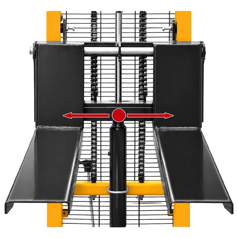 Masztowy wózek paletowy P716 (udźwig 700 kg, podnoszenie 1600 mm) | Producent CORMAK