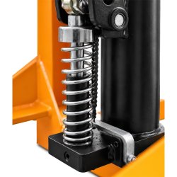 Wózek paletowy masztowy paleciak ręczny WRHS 1610 (udźwig 1000 kg, podnoszenie 1600 mm) | Producent CORMAK