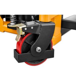 Masztowy wózek paletowy ręczny WRHS 1016 z regulowanymi widłami (udźwig 1000 kg, podnoszenie 1600 mm) | Producent CORMAK