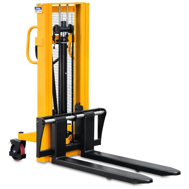 Masztowy wózek paletowy ręczny WRHS 1520 (udźwig 1500 kg, podnoszenie 2000 mm) | Producent CORMAK