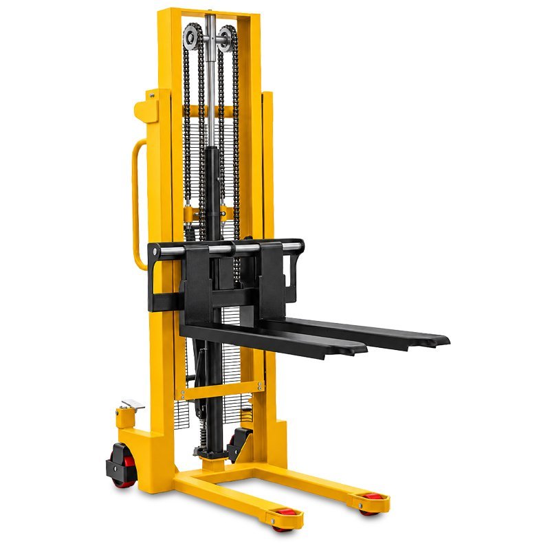 Wózek paletowy WRHS 1025 z regulowanymi widłami (udźwig 1000 kg, podnoszenie 2500 mm) | Producent CORMAK