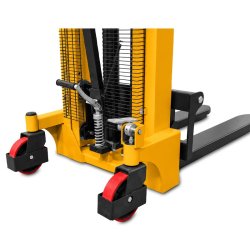 Wózek paletowy WRHS 1025 z regulowanymi widłami (udźwig 1000 kg, podnoszenie 2500 mm) | Producent CORMAK