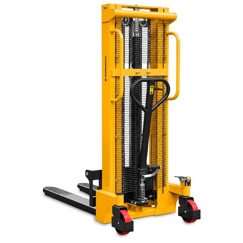 Wózek paletowy WRHS 1025 z regulowanymi widłami (udźwig 1000 kg, podnoszenie 2500 mm) | Producent CORMAK