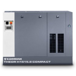 Kompresor  wysokociśnieniowy THEOR H1515.8 15kW 1700 l/min + osuszacz + zbiornik 500L 16bar | CORMAK