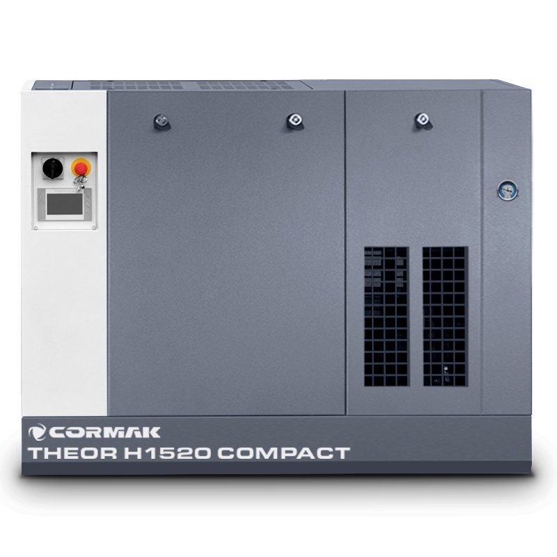 Kompresor wysokociśnieniowy THEOR H1520 15kW 20bar COMPACT + osuszacz + zbiornik 500L | Producent CORMAK