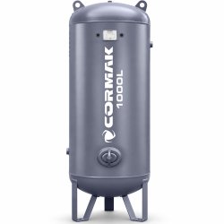 Zbiornik ciśnieniowy pionowy na sprężone powietrze do kompresora 25 BAR 1000 L | Producent CORMAK