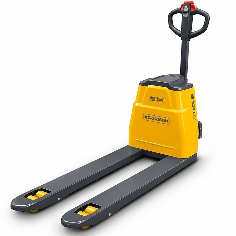 Elektryczny wózek paletowy Q20-6 2000kg Li-Ion (podnoszenie i jazda elektryczna) | Producent CORMAK