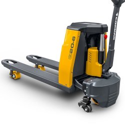 Elektryczny wózek paletowy Q20-6 z kółkami bocznymi 2000kg Li-Ion  (podnoszenie i jazda elektryczna) | Producent CORMAK