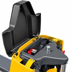 Elektryczny wózek paletowy Q20-6 z kółkami bocznymi 2000kg Li-Ion  (podnoszenie i jazda elektryczna) | Producent CORMAK