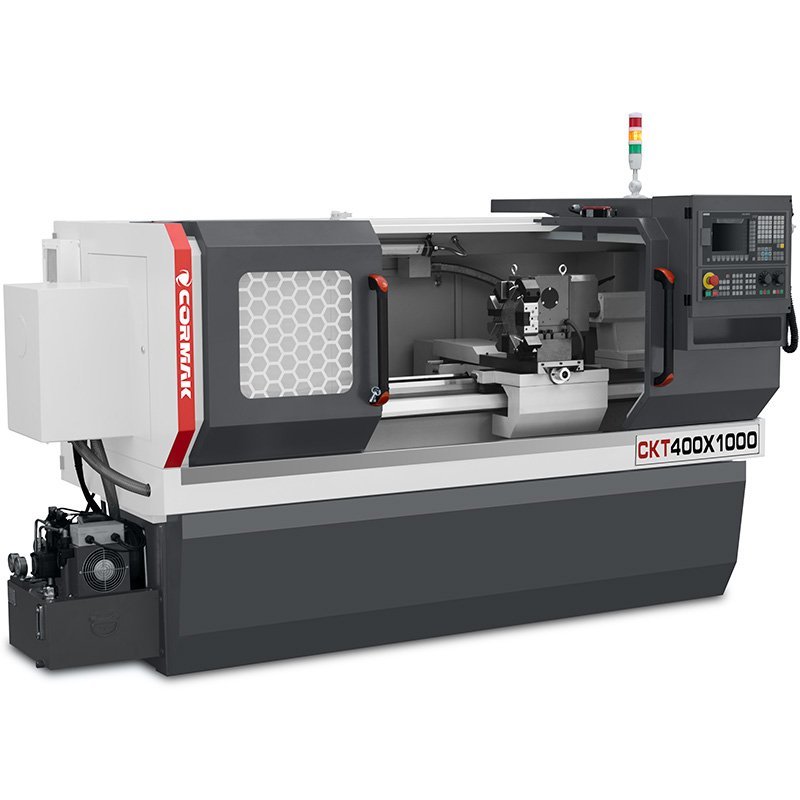 TOKARKA CNC CORMAK 400x1000 UCHWYT MANUALNY SIEMENS SINUMERIK 808D | Producent CORMAK