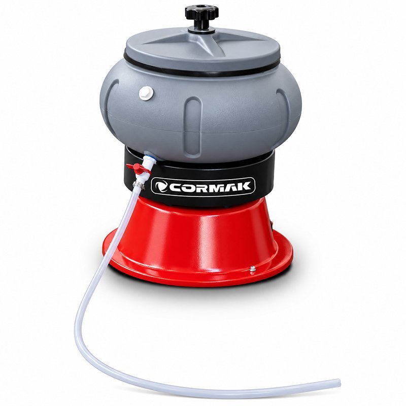 Polerka wibracyjna bębnowa CORMAK PVT8KG | Producent CORMAK