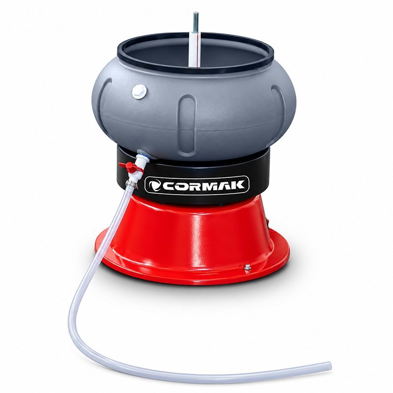 Polerka wibracyjna bębnowa CORMAK PVT8KG | Producent CORMAK