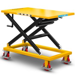 Wózek nożycowy platformowy TA30K (udźwig 300 kg, podnoszenie 1000 mm) | Producent CORMAK