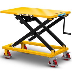 Wózek nożycowy platformowy TA30K (udźwig 300 kg, podnoszenie 1000 mm) | Producent CORMAK