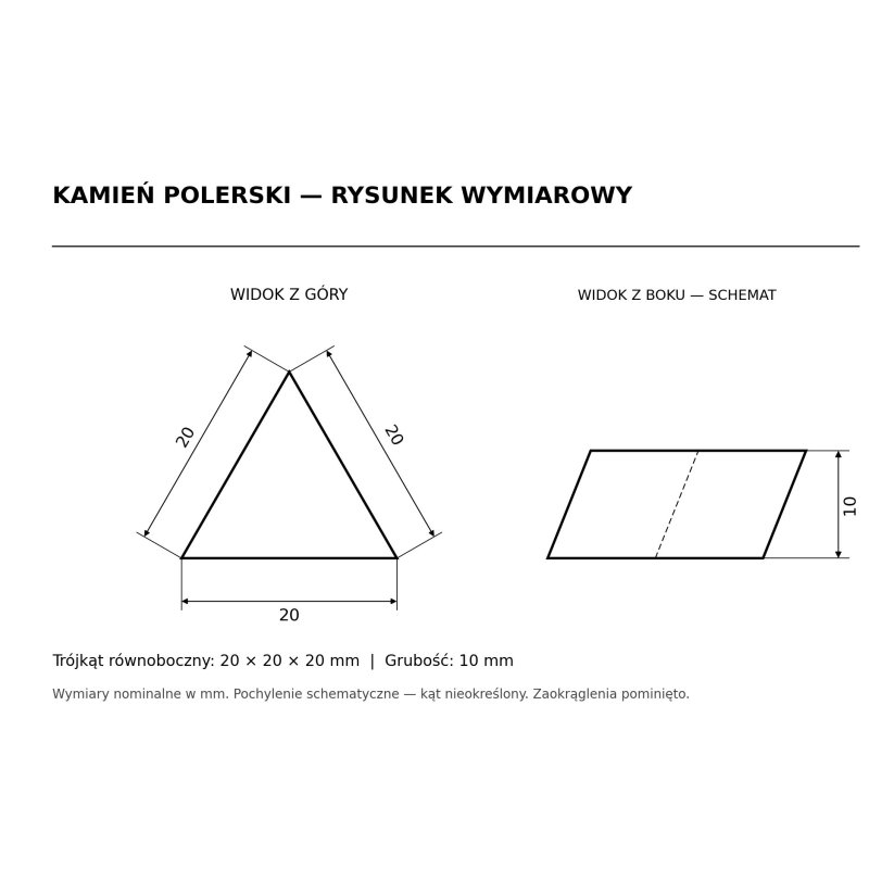Ceramiczne kamienie polerskie do szlifierek wibracyjnych | Producent CORMAK