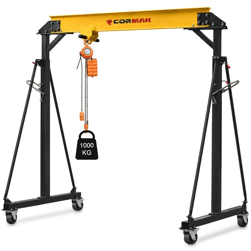 Suwnica bramowa 1 tona PK1 + Zestaw rozszerzenia | Producent CORMAK