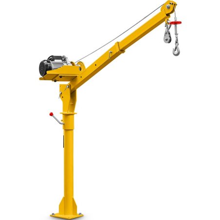 Żuraw warsztatowy DSA500 z wciągnikiem 230 V | CORMAK