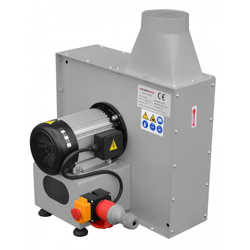 Radial Extraction and Transport Blower CORMAK FAN1500 - Radial collectors FAN1500