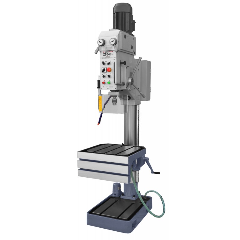 Wiertarka słupowa CORMAK Z5040L ze stołem kostkowym kątowym - Wiertarka słupowa CORMAK Z5040L ze stołem kostkowym kątowym