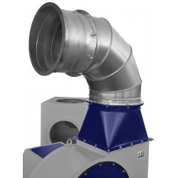 Aspiratore industriale per trucioli e segatura CORMAK DCV21750 - Przemysłowy odciąg do pyłów i trocin DC15000