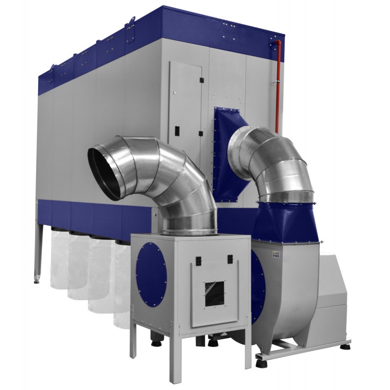 Odciąg przemysłowy DCV26100 VIBRA MOTOR 26100 m³/h | CORMAK