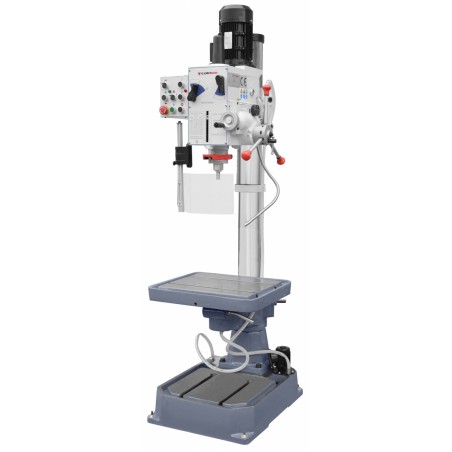 Perceuse à engrenages industrielle CORMAK ZS-40B avec alimentation automatique + jeu de supports de filetage