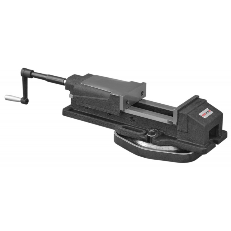 Etau à serrage rapide avec base tournante assistance hydraulique 155 mm - Imadło maszynowe obrotowe ze wspomaganiem hydraulicznym 155 mm Etau à serrage rapide avec base tournante assistance hydraulique 155 mm - Imadło maszynowe obrotowe ze wspomaganiem hydraulicznym 155 mm