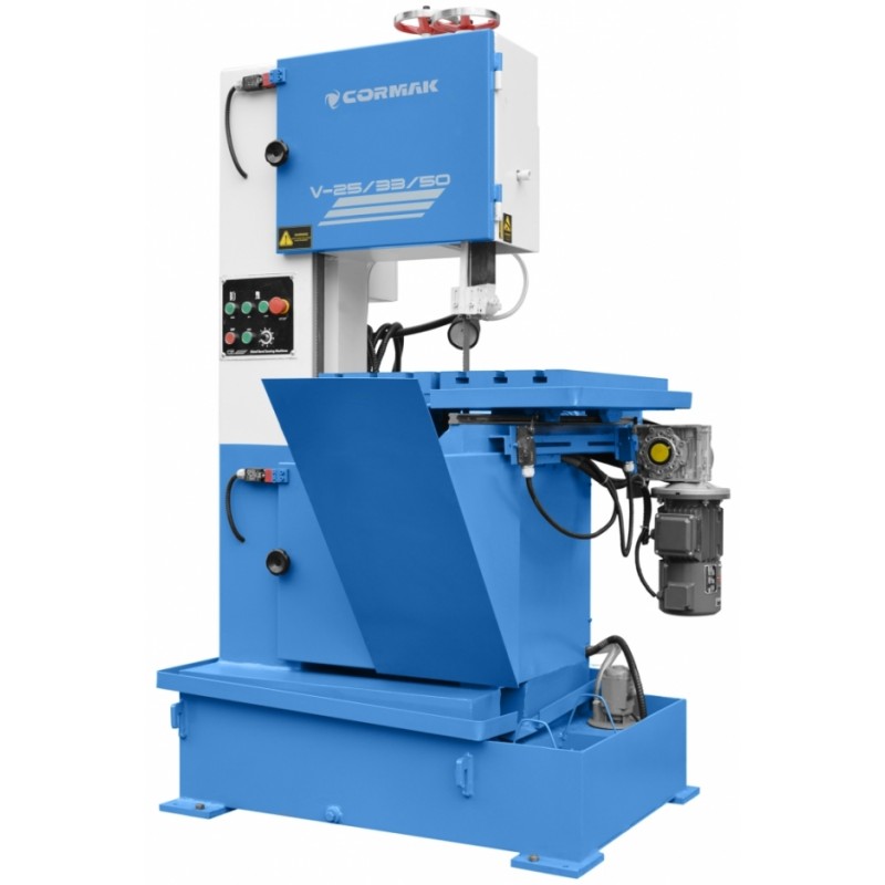 Vertical Metal Bandsaw CORMAK V-25/33/50 - Metal vertical band-saw CORMAK V-15/33/50 V-25/33/50 V-25/45/50