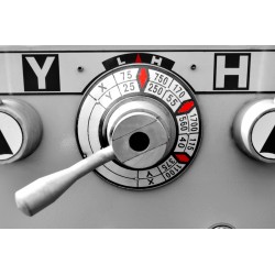 Conventional Universal Lathe Set CORMAK 460x2000 with Turning Tools and Live Centre - 