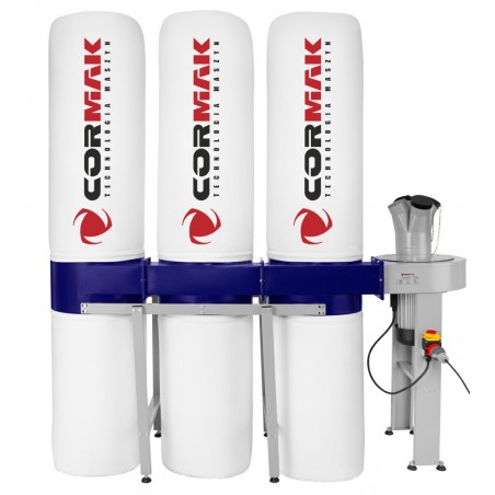Aspirateur à copeaux CORMAK FM350 4860 m³/h
