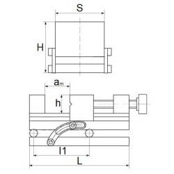 Etau de précision 100 mm - 