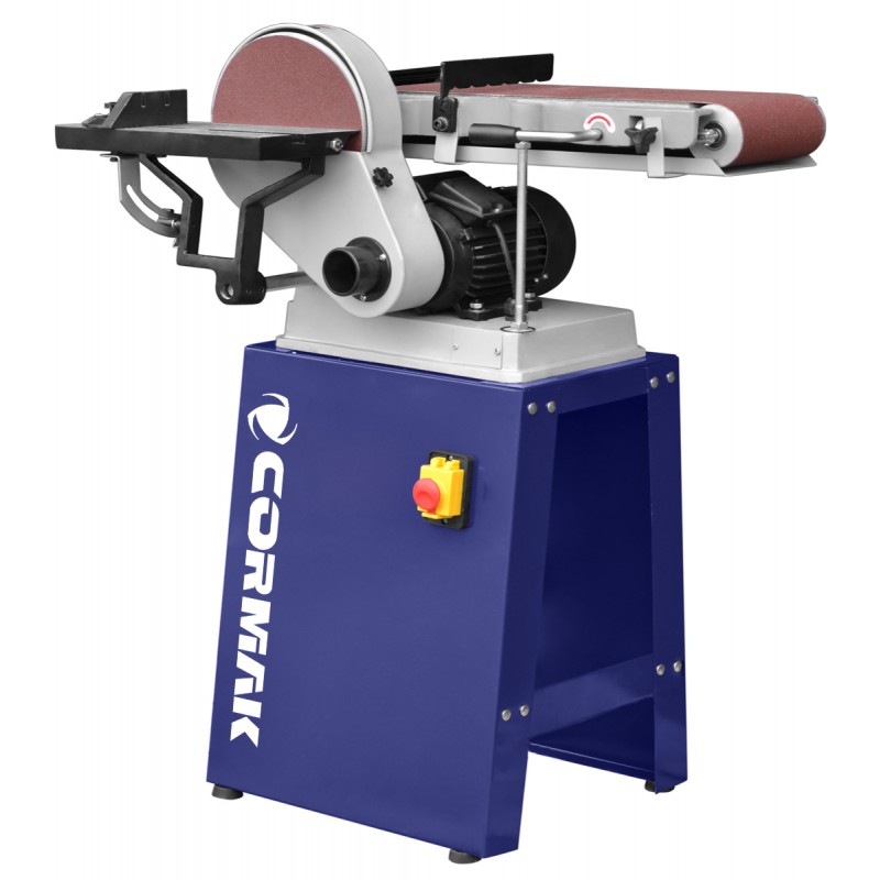 Levigatrice a nastro e a disco CORMAK BDS 6x9 230V verticale-orizzontale - 