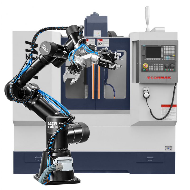 Centro di lavoro CNC CORMAK MILL 500 Ecoline + robot - 