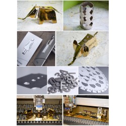Laser fibra per tubi e profili CORMAK FIBER LF60240A con alimentatore automatico - Laser światłowodowy LF60M 100W IPG