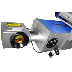 Marcatore laser fibra CO2 30 W con un alimentatore - 