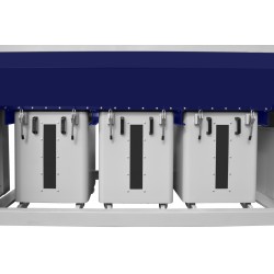 Odciąg przemysłowy do pyłów i wiórów drzewnych CORMAK DCV11300 TC VIBER - 