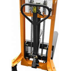 WRHS1516 Mast Pallet Stacker with Adjustable Forks 1600mm 1500kg - 