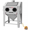 Sabbiatrice a cabina 350L con apertura superiore CORMAK KDP350TOP + aspiratore DC15